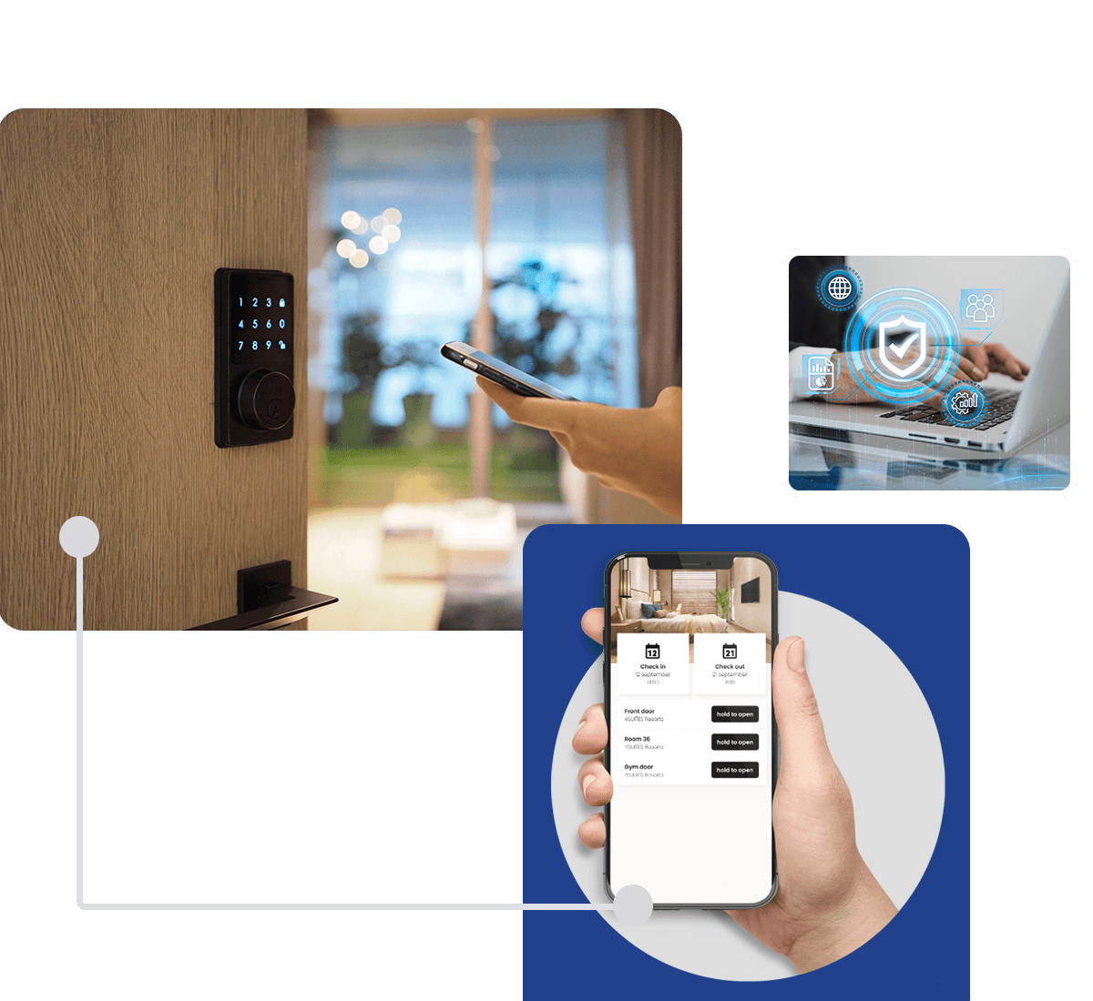 Sichere Smart-Lock-Systeme für Hotels