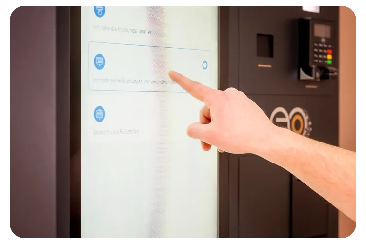 Kontaktloser Self-Check-in