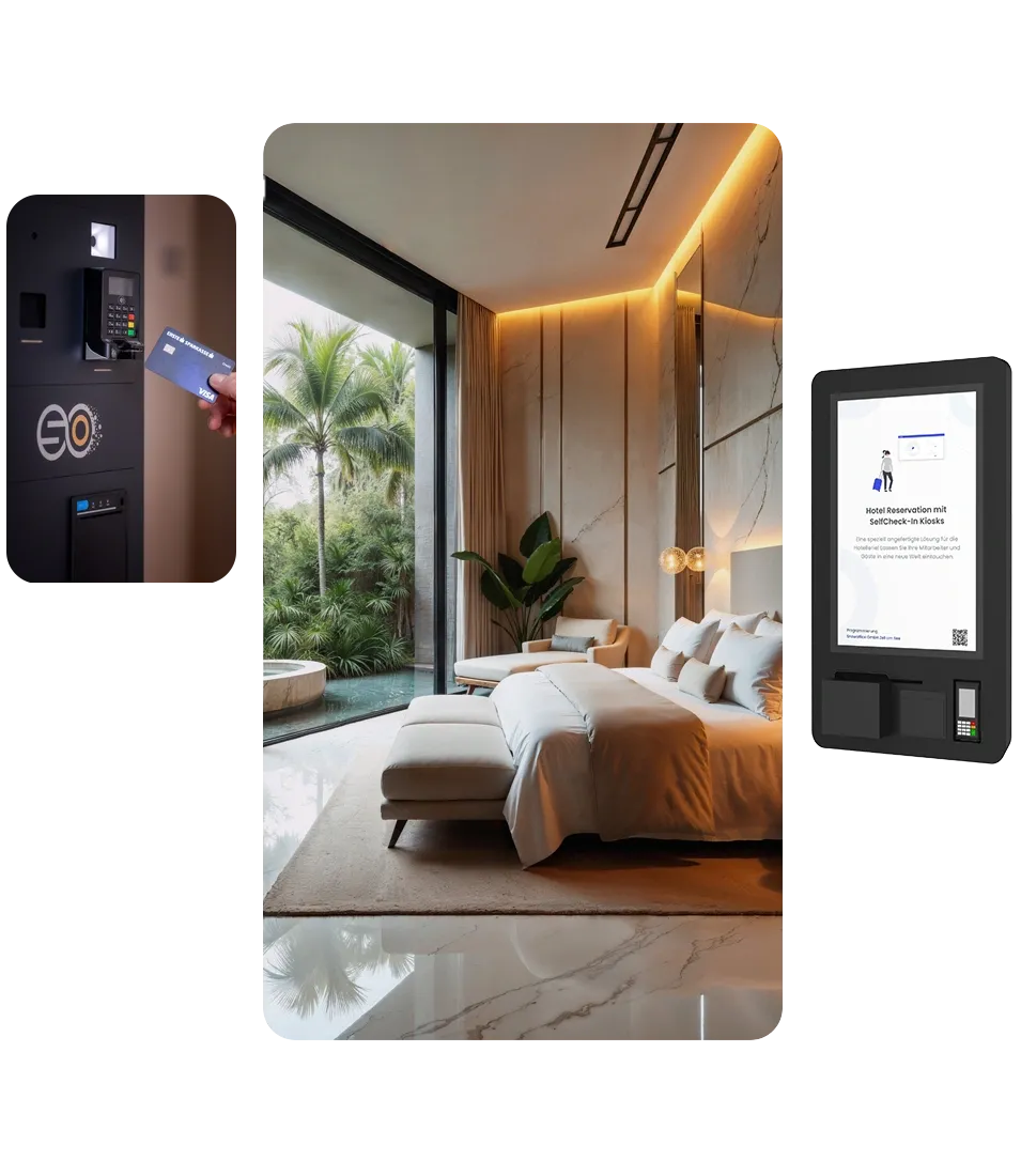 hotel self check in