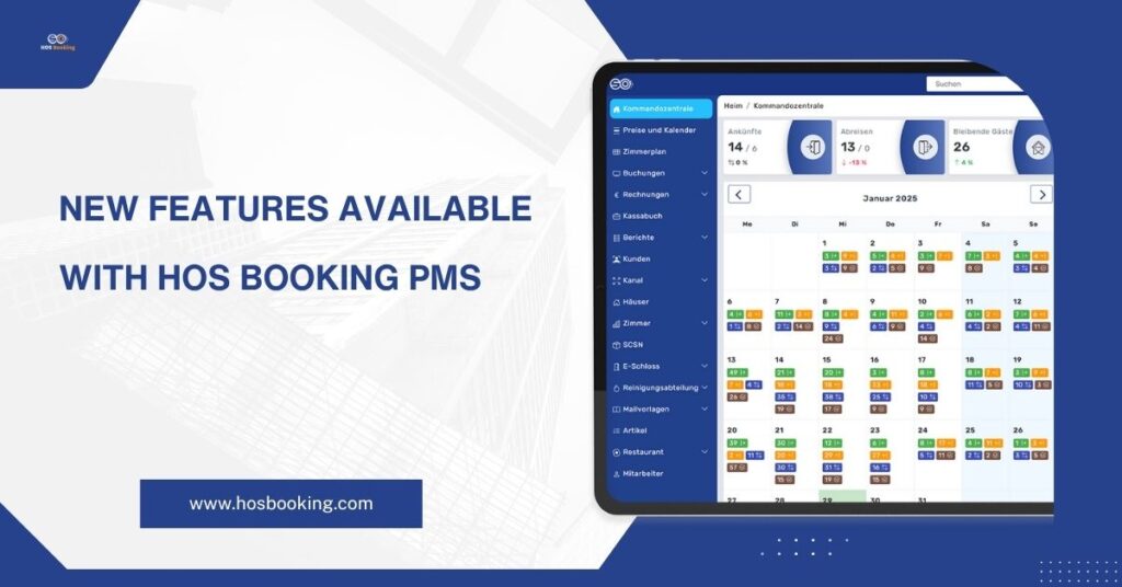 New Features Available with HOS Booking PMS