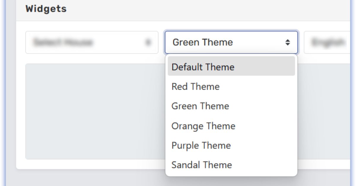 HOS Booking New Theme Customization