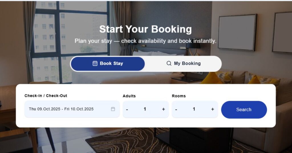 HOS Booking Widgets for Personalized Customization
