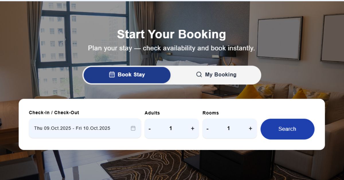 HOS Booking Widgets for Personalized Customization