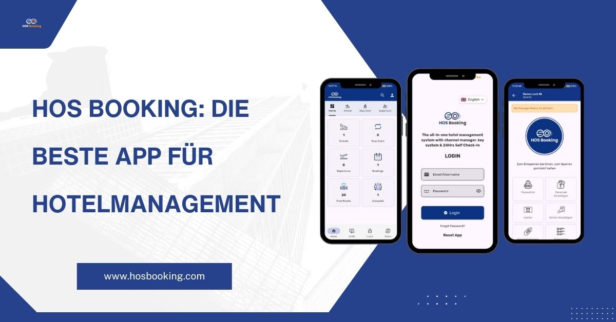 HOS Booking Die beste App für Hotelmanagement