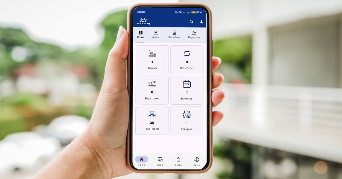 HOS Booking Smart Hotel Management App