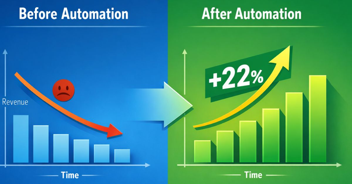 Small Hotel Increased Revenue by 22% Using Automation